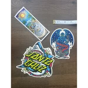 Santa Cruz Skateboarding Jason Jessee Jimbo Phillips Stickers !!!